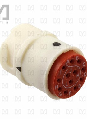 SJS861400【CONN RCPT HSG MALE 12POS INLINE】