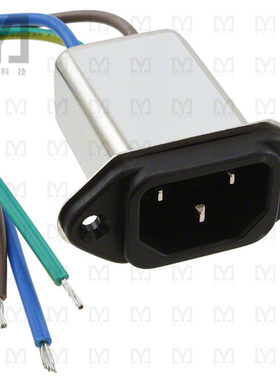 03GEEW3E【PWR ENT RCPT IEC320-C14 PNL WIRE】