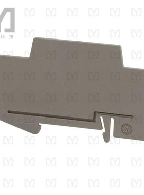 3030747【CONN TERM BLK PARTITION RAIL GRY】