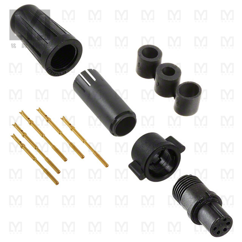 EN2C5F26DCW【CONN PLUG FMALE 5POS GOLD】