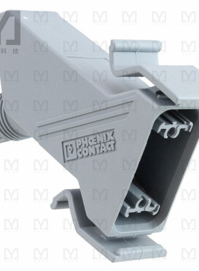 1688353【CONN BACKSHELL 9POS 45DEG GRAY】