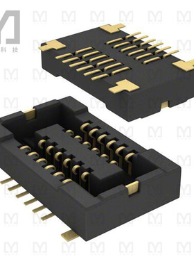 AXT512124【CONN SOCKET F4S .4MM 12POS SMD】