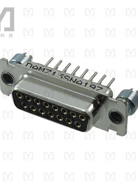 DAMZ-15S-N-A197【CONN D-SUB RCPT 15P PNL MNT SLDR】