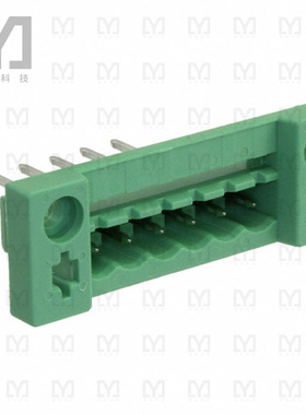 0707921【TERM BLK HEADER 6POS GREEN】