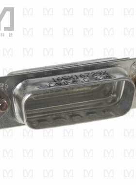 165X16729X【CONN CAP DB15 SOCKT W/FLANGE】