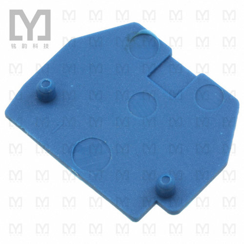3025529【CONN TERM BLK END PLATE BLUE】
