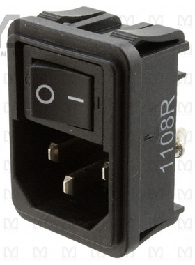 1-1609112-3【PWR ENT MOD RCPT IEC320-C14 PNL】