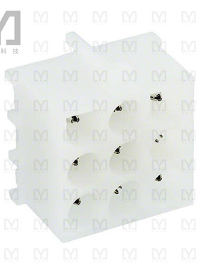 641971-1【CONN HEADER VERT 9POS 6.35MM】