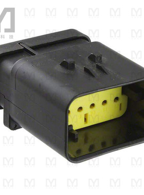 776539-3【CONN CAP ASSY 12PS 18-20AWG YEL】