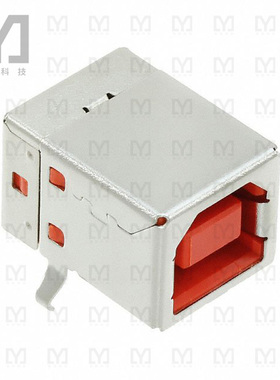 USBR-B-S-F-O-TH【CONN RCPT USB2.0 TYPEB 4POS R/A】