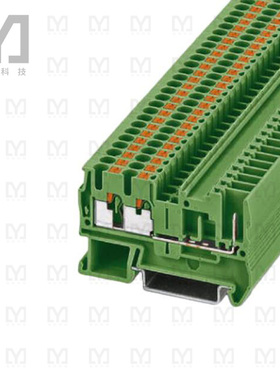 3209636【TERM BLK PLUG 3POS 5.2MM GREEN】