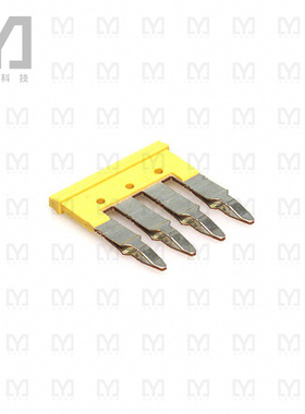 1754230000【JUMPER TERM BLK 4POS FLAT PIN】