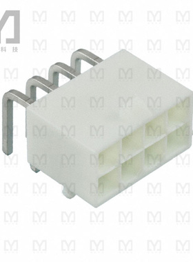 0039300080【CONN HEADER R/A 8POS 4.2MM】