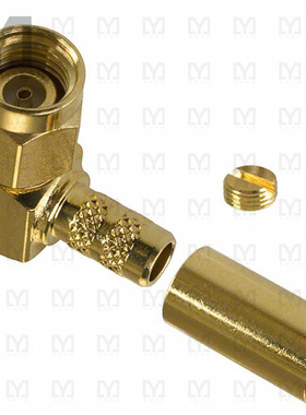 132122RP【CONN RPSMA PLUG R/A 50OHM SOLDER】