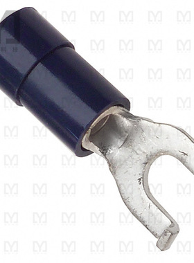 0191210026【CONN SPADE TERM 14-16AWG #6 BLU】