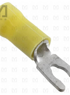 53247-2【CONN SPADE TERM 10-12AWG #8 YEL】