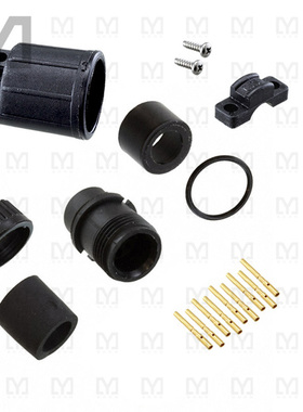 3280-9SG-528【CONN PLUG FMALE 9POS GOLD CRIMP】