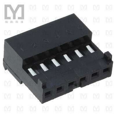 3-644083-6【CONN RCPT 6POS IDC 22AWG TIN】
