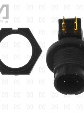 EN3P4MRAPCX【CONN RCPT MALE 4POS GOLD SOLDER】