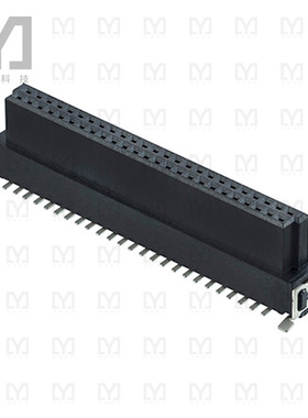 M55-6015042R【CONN RCPT 50POS 0.05 GOLD SMD】