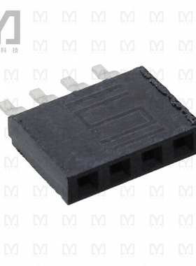SMH-104-02-T-S【CONN RCPT 4POS 0.1 TIN SMD R/A】
