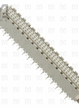 650992-5【CONN DIN RCPT 128POS PCB GOLD】