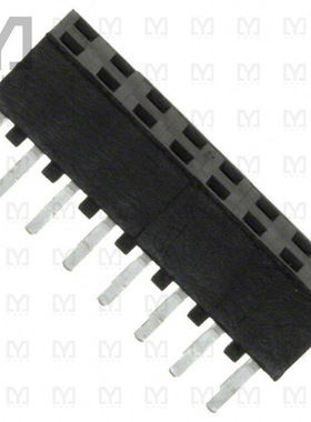 150216-6002-RB【CONN RCPT 16POS 0.079 GOLD PCB】