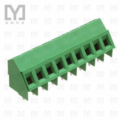 796690-9【TERM BLOCK 9POS 35DEG 5MM PCB】