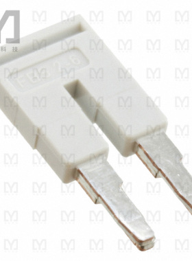 3032237【JUMPER TERM BLK 2POS FLAT PIN】