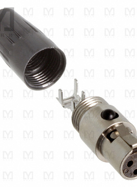 TA3FLX【CONN PLUG FMALE MINI XLR 3P SLDR】