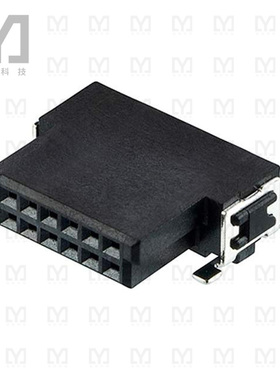 M55-6101242R【CONN RCPT 12P 0.05 GOLD SMD R/A】