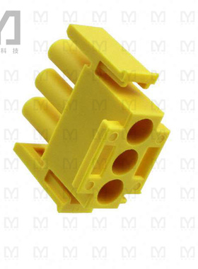 1-350766-4【03P UMNL V0 PLUG HSG YELLOW】