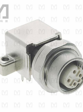 21033814412【CONN RCPT FMALE 4POS GOLD SOLDER】