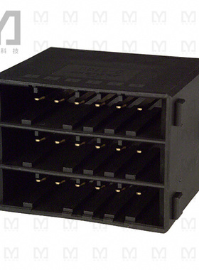 1376807-1【CONN HOUSING TAB 18POS 3ROWS】