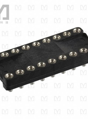 214-99-318-01-670800【CONN IC DIP SOCKET 18POS TINLEAD】