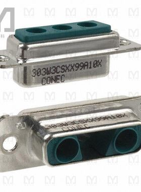 303W3CSXX99A10X【CONN D-SUB HOUSING RCPT 3POS】