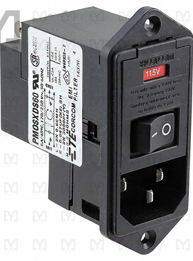 4-6609940-2【PWR ENT MOD RCPT IEC320-C14 PNL】