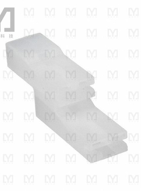 521955-1【CONN RCPT HSG 0.25 2POS NATURAL】