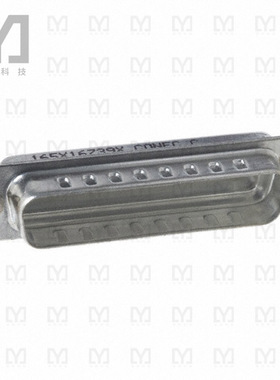 165X16739X【CONN CAP DB25 SOCKT W/FLANGE】