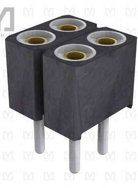 803-87-004-10-012101【CONN SOCKET 4POS 0.1 GOLD PCB】