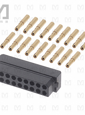 M80-8881805【CONN RCPT 18POS CRIMP 24-28AWG】