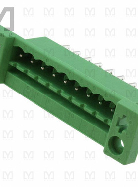 0707303【TERM BLK HEADER 9POS GREEN】