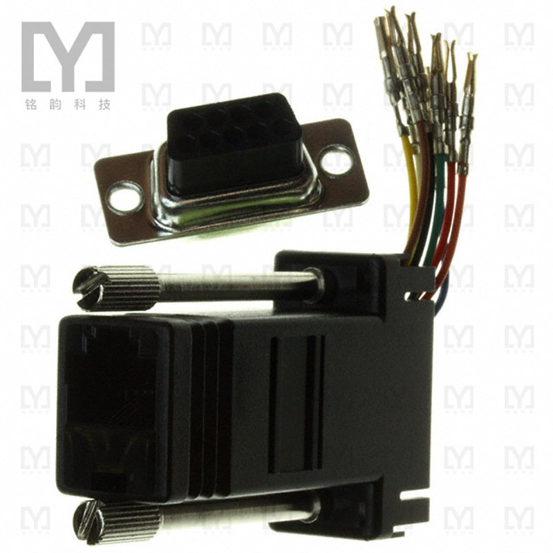 RJADK09S7080811【ADAPT DB9F TO RJ45 JACK BLACK】