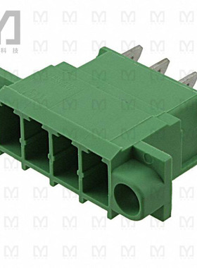 1861170【TERM BLK HEADER 4POS GREEN】