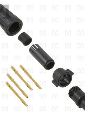 EN2C4F22G3W【CONN PLUG FMALE 4POS GOLD】