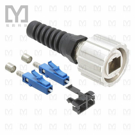 17-300080【CONN FIBER LC PLUG DUPLX】