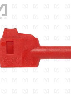 73091-2【CONN BANANA PLUG SOLDERLESS RED】