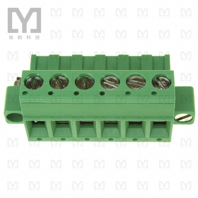 796859-6【TERM BLOCK PLUG 6POS STR 5.08MM】
