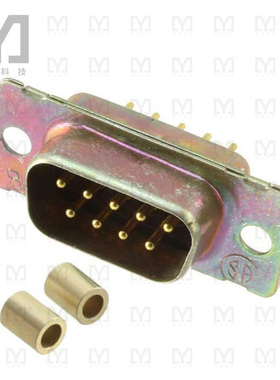 1218124-1【CONN D-SUB PLUG 9POS VERT SOLDER】