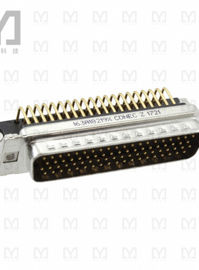 163A18219X【CONN DSUB HD PLUG 78POS R/A SLDR】